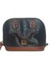 Dooney & Bourke Black Brown Satchel One size - photo 1