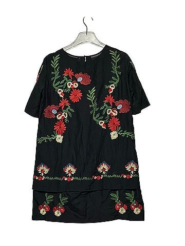 Zara Zara Woman Casual Dress (view 2)