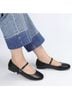 Amazon Essentials 100% Vegan Leather Black Flats Size 10 - photo 6