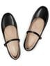 Amazon Essentials 100% Vegan Leather Black Flats Size 10 - photo 7