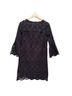 J.Crew Graphic Black Casual Dress Size 4 - photo 1