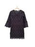 J.Crew Graphic Black Casual Dress Size 4 - photo 2