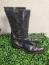 Dries Van Noten 100% Leather Floral Black Boots Size 6 1/2 - photo 4