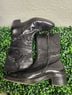 Dries Van Noten 100% Leather Floral Black Boots Size 6 1/2 - photo 8