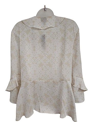 Worthington 3/4 Sleeve Blouse (view 2)