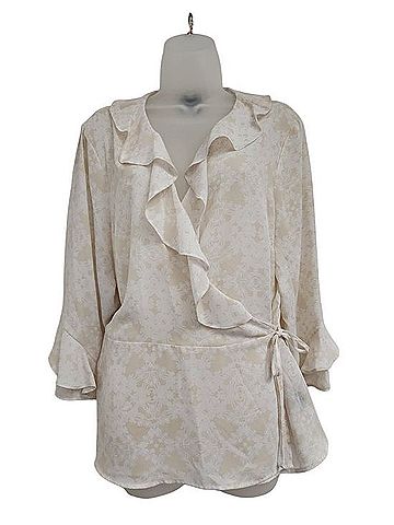 Worthington 3/4 Sleeve Blouse (view 1)