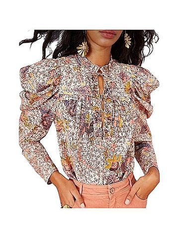 Ulla Johnson Remy Long Sleeve Blouse (view 1)