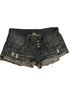 Almost Famous Blue Denim Shorts Size 7 - photo 1