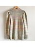LoveShackFancy Print Multi Color Blue Yellow Cardigan Size XS - photo 3