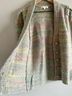 LoveShackFancy Print Multi Color Blue Yellow Cardigan Size XS - photo 11