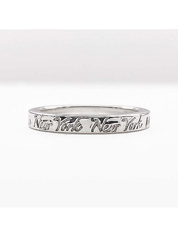 Tiffany & Co. TIFFANY&amp;Co. Tiffany Notes Narrow Ring, SV925 7782, Silver, Men's &amp; Women's (view 2)