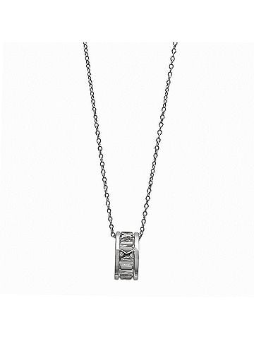 Tiffany & Co. TIFFANY&amp;Co. Tiffany Open Atlas Ring Necklace Pendant SV925 Men's Women's (view 1)