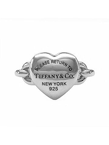 Tiffany & Co. TIFFANY&amp;Co. Tiffany &amp; Co. Return to Full Heart Ring - SV925 7786 Silver Men's Women's (view 1)