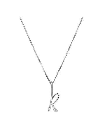 Tiffany & Co. TIFFANY&amp;Co. Tiffany Letter K Initial Necklace Pendant Elsa Peretti SV925 Women's (view 1)