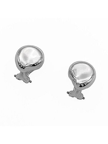 Tiffany & Co. TIFFANY&amp;Co. Tiffany Nugget Earrings, Elsa Peretti, SV925, Women's (view 1)