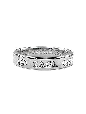 Tiffany & Co. TIFFANY&amp;Co. Tiffany 1837 Narrow Ring, SV925 7779 Silver, Men's &amp; Women's (view 1)