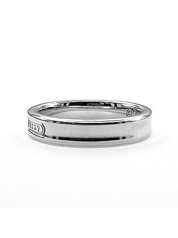 Tiffany & Co. TIFFANY&amp;Co. Tiffany 1837 Narrow Ring, SV925 7779 Silver, Men's &amp; Women's (view 2)