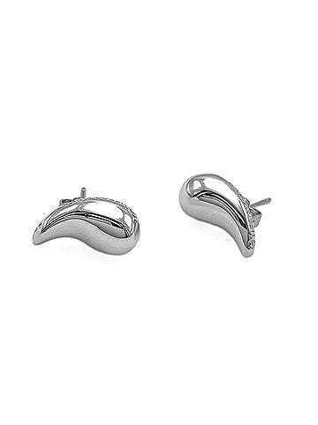 Tiffany & Co. TIFFANY&amp;Co. Tiffany Teardrop Large 13mm Stud Earrings SV925 Women's (view 1)