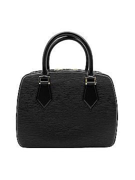 Louis Vuitton LOUIS VUITTON Louis Vuitton Pont Neuf Handbag Mini Boston Noir Epi Leather M52052 Black Women's (view 2)