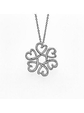 Tiffany & Co. TIFFANY&amp;Co. Tiffany Loving Heart Medallion Necklace Pendant Paloma Picasso SV925 Men's Women's (view 2)