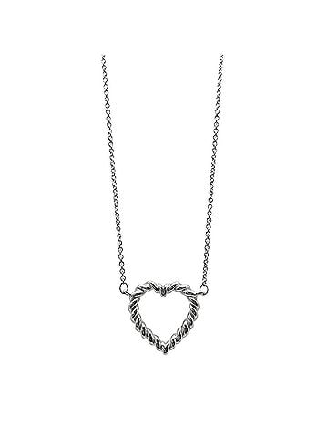 Tiffany & Co. TIFFANY&amp;Co. Tiffany Twist Heart Necklace Pendant, SV925, Women's (view 1)