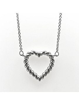 Tiffany & Co. TIFFANY&amp;Co. Tiffany Twist Heart Necklace Pendant, SV925, Women's (view 2)
