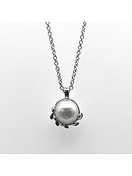 Tiffany & Co. TIFFANY&amp;Co. Tiffany Olive Leaf Paloma Picasso Necklace Pendant SV925 Pearl Women's (view 2)