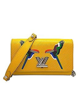 Louis Vuitton LOUIS VUITTON Twist MM Early Bird &amp; Night Chain Shoulder Bag, Design, Epi Leather, Women's (view 1)
