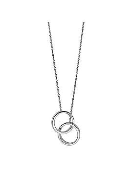 Tiffany & Co. TIFFANY&amp;Co. Tiffany 1837 Interlocking Circle Pendant Necklace SV925 Women's (view 1)