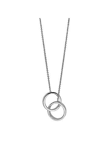 Tiffany & Co. TIFFANY&amp;Co. Tiffany 1837 Interlocking Circle Pendant Necklace SV925 Women's (view 1)