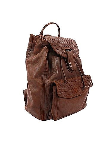 Bottega Veneta BOTTEGA VENETA Intrecciato Backpack, Leather, Brown, Men's &amp; Women's (view 2)