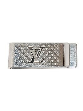 Louis Vuitton LOUIS VUITTON Louis Vuitton Champs-Élysées Money Clip Wallet M65041 Metal Silver Men's Women's (view 1)
