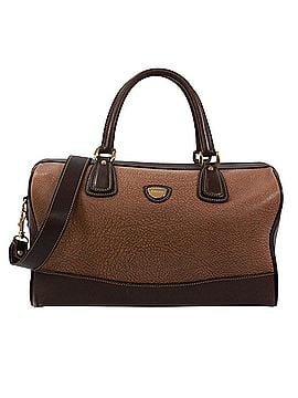 Gucci GUCCI Boston bag, handbag, leather, brown, women's. (view 1)