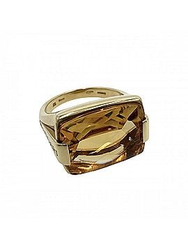 Bvlgari Bvlgari Bulgari Allegra Ring for Women, Au750 18K Yellow Gold, Citrine, Approx. 12.0g (view 1)