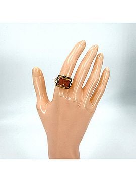 Bvlgari Bvlgari Bulgari Allegra Ring for Women, Au750 18K Yellow Gold, Citrine, Approx. 12.0g (view 2)