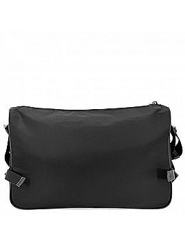 Prada Prada Shoulder Bag for Men and Women, Large, Triangle Logo, Re-Nylon x Saffiano Leather, Bag, Crossbody PRADA 2VH191, Nylon, Black, Silver Hardware (view 2)