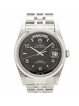 Tudor Tudor Prince Date-Day 76200 Black Dial Men's Watch (view 1)