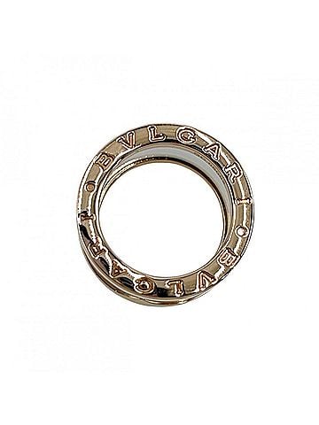 Bvlgari BVLGARI B-ZERO1 Ring for Men and Women, 18K Pink Gold, 4-Band, Jewelry Accessory, BVLGARI, K18 Ceramic, Approx. 9.4g (view 2)