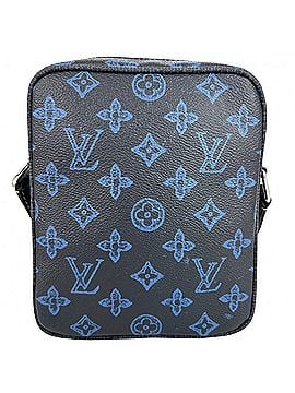 Louis Vuitton Louis Vuitton Men's Monogram Record Christopher Wearable Shoulder Bag, M81854, Navy Blue with Gold Hardware. A versatile shoulder bag/crossbody bag. (view 2)