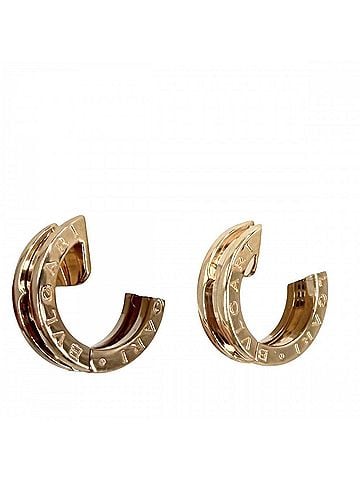 Bvlgari Bvlgari Bulgari B-zero1 Earrings for Women, 18K Pink Gold (Au750), Approx. 8.3g (view 1)