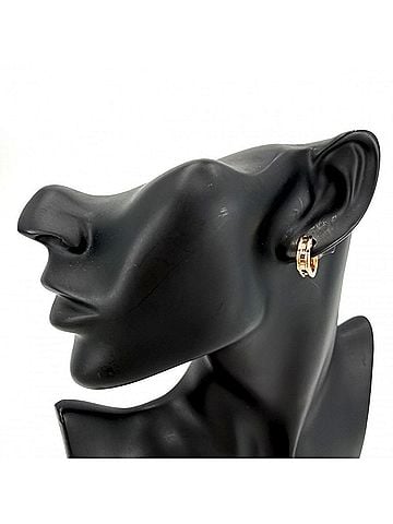 Bvlgari Bvlgari Bulgari B-zero1 Earrings for Women, 18K Pink Gold (Au750), Approx. 8.3g (view 2)