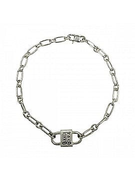 Tiffany & Co. Tiffany &amp; Co. Small Double Lock Bracelet for Men and Women, 925 Sterling Silver, Approx. 6.9g (view 1)