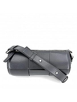 Bottega Veneta Bottega Veneta Men's Maxi Intrecciato Small Canette Shoulder Bag, Gray Leather, Ardoise, Silver Hardware (view 1)