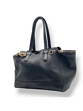 Salvatore Ferragamo Salvatore Ferragamo Tote Bag, Handbag, Shoulder Leather, Black, Gold Hardware, Gancini Design, Women's S76 (view 1)