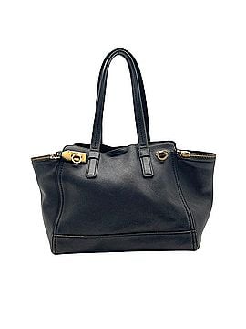 Salvatore Ferragamo Salvatore Ferragamo Tote Bag, Handbag, Shoulder Leather, Black, Gold Hardware, Gancini Design, Women's S76 (view 2)
