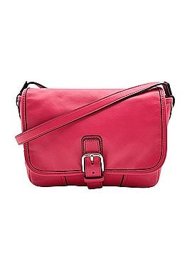 Coach Coach Hadley Leather Field Pink Crossbody Bag for Women (S76) (view 2)