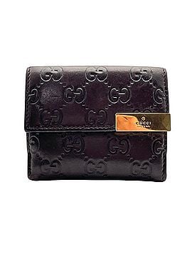 Gucci Gucci Bi-fold Wallet, Guccissima Leather, Dark Brown, Women's/Men's W2 (view 2)
