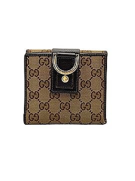 Gucci Gucci Bi-fold Wallet, Abbey GG Canvas Leather, Beige, Women's/Men's, W3 (view 2)
