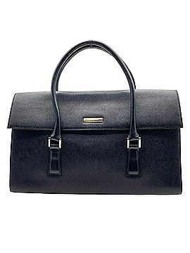 Burberry Burberry handbag for women, leather, black, gold hardware, Nova Check pattern, S76 (view 2)