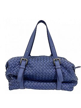 Bottega Veneta Bottega Veneta Men's Intrecciato Montaigne Tote Bag, Shoulder Leather, Blue, Matte Black Hardware (view 1)